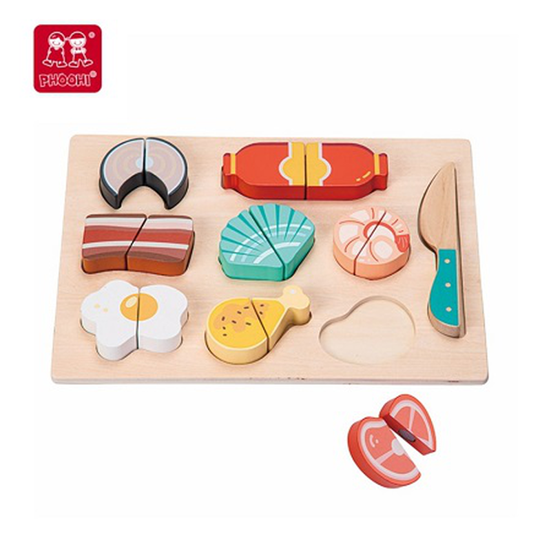 Phoohi wooden cutting food 12m+, , medium-null