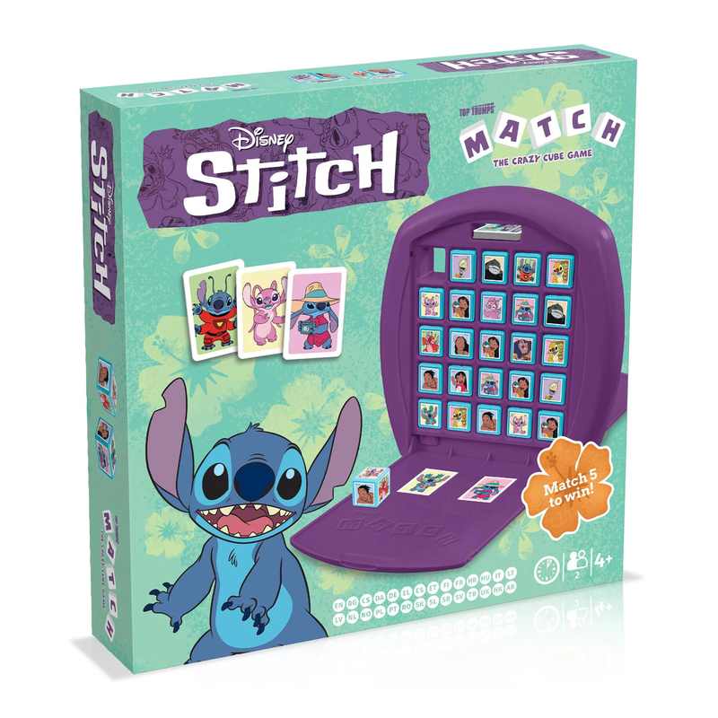 Product image: Lilo & stitch top trumps match - the crazy cube game, , medium-null
