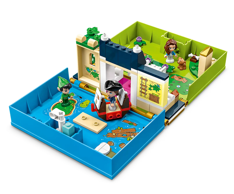 Lego disney 43220 classic peter pan & wendy's storybook adventure, , medium image number null