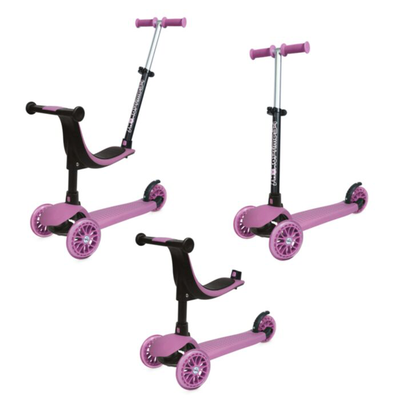 As shoko scooter polymorphic 3in1 pink 12m+