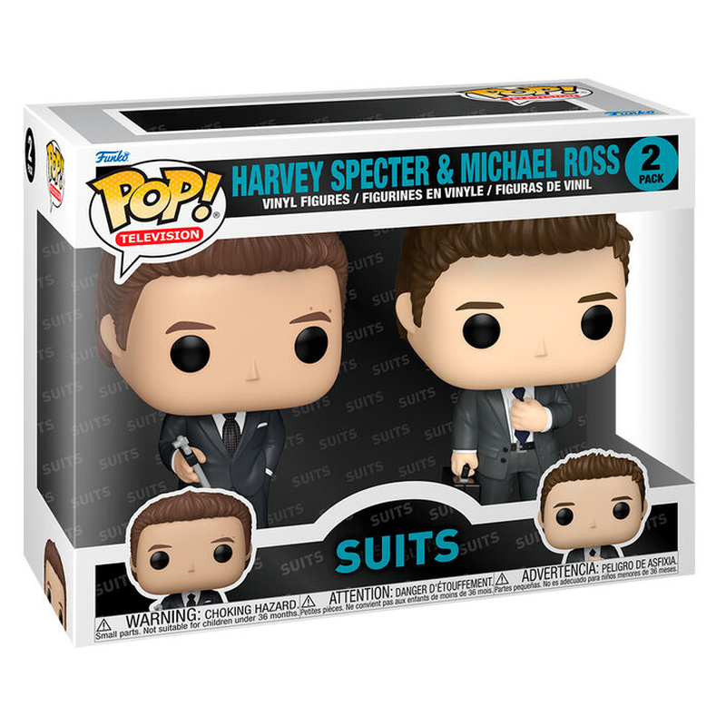 Product image: Funko pop! 2 pack television: suits harvey specter and michael ross figure, , medium-null
