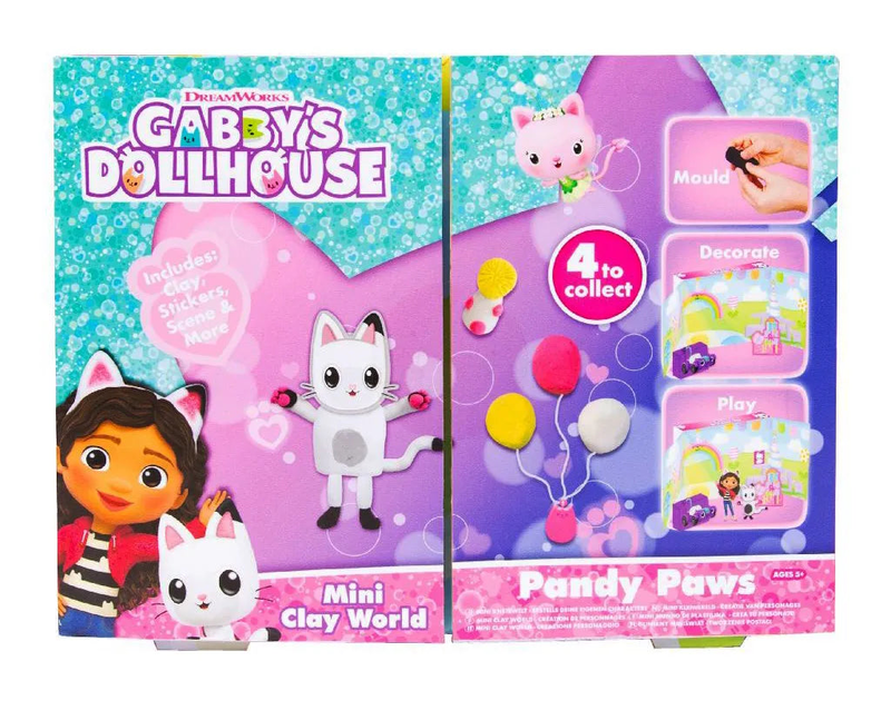 Gabby's dollhouse mini clay world 4 - assorted, , medium image number null
