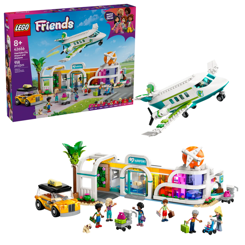 Product image: Lego friends 42656 heartlake city Airport and Airplane, , medium-null