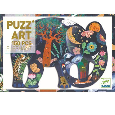 Elephant art-puzzle 150pcs, , medium
