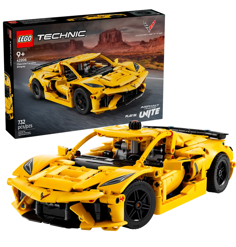 Product image: Lego technic 42205 chevrolet corvette stingray, , medium-null