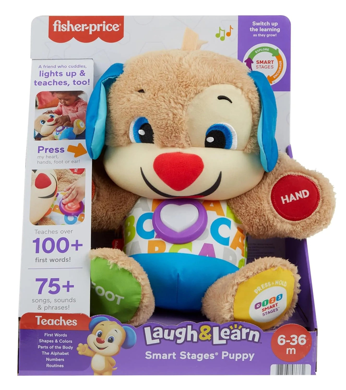 Fisher-price laugh & learn smart stages puppy, , medium-null