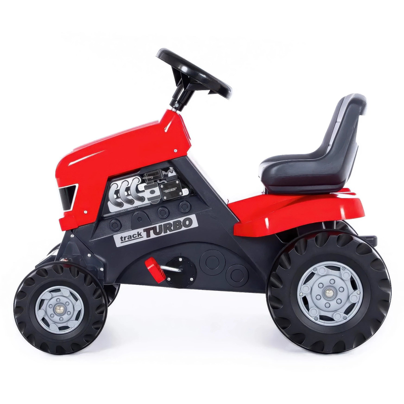 Turbo pedal tractor - red, , medium-null