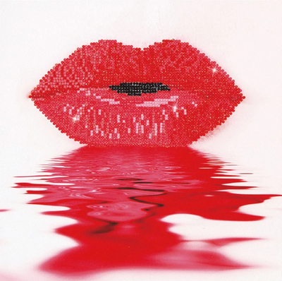Diamond dotz hot lips, , medium