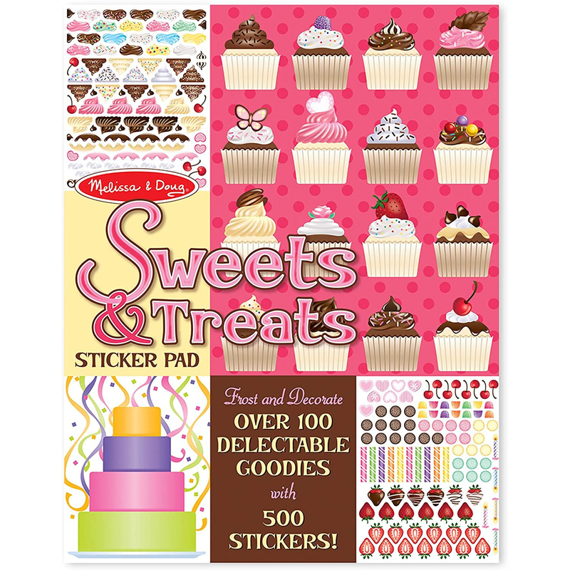 Melissa & doug sweets and treats sticker pad, , medium-null