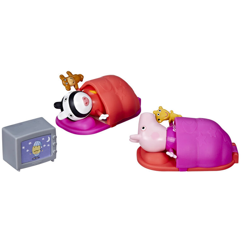 Peppa pig peppa's sleepover f6430 3y+, , medium image number null
