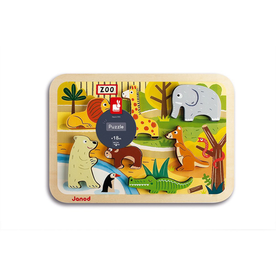 Zoo chunky puzzle, , medium
