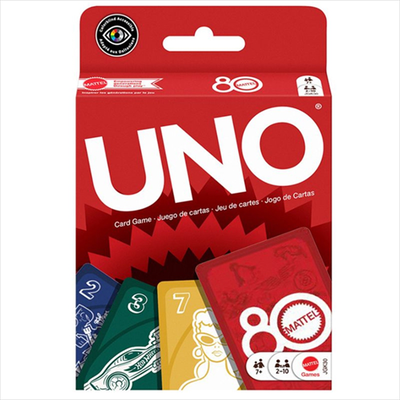 Uno mattel 80 years jgk30, , medium