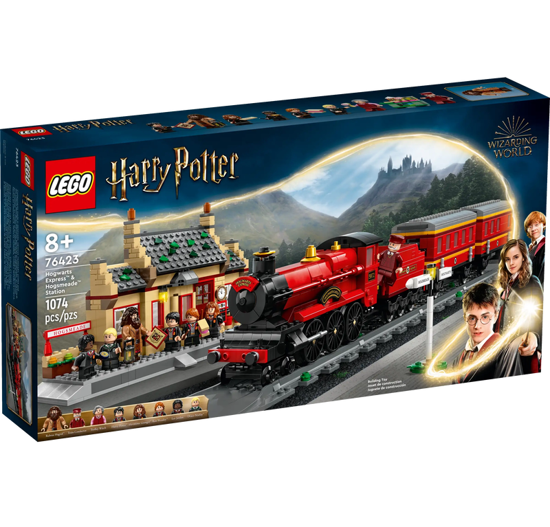 Product image: Lego harry potter 76423 hogwarts express train set with hogsmeade station, , medium-null