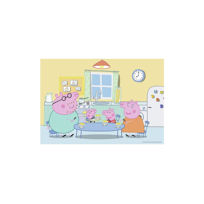 Product image: Peppa pig puzzle 2x12pcs, , medium-null