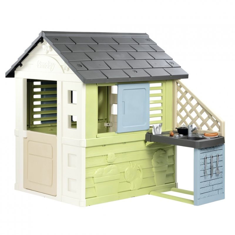 Smoby life pretty playhouse + kitchen 7600810738, , medium-null