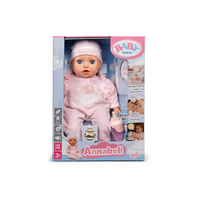 Baby born annabell 43cm 3y+ (838396), , medium-null