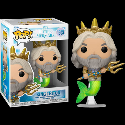 Pop funko! Disney: little mermaid king triton figure, , medium