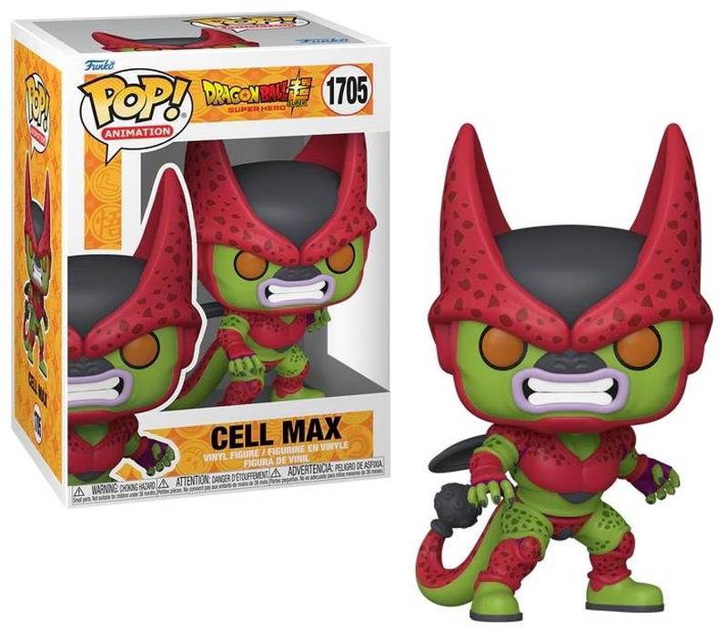 Funko pop! Animation: dragon ball super hero - cell max #1705 vinyl figure, , medium-null