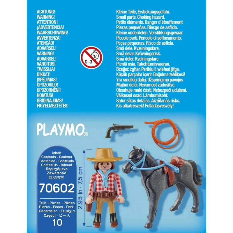 Product image: Playmobil 70602 special western rider cowgirl with horse, , medium-null