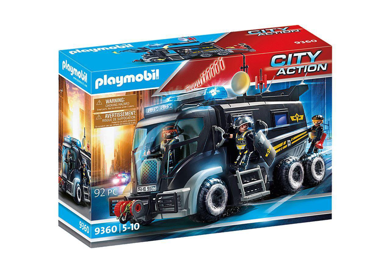 Playmobil city action swat truck, , medium-null