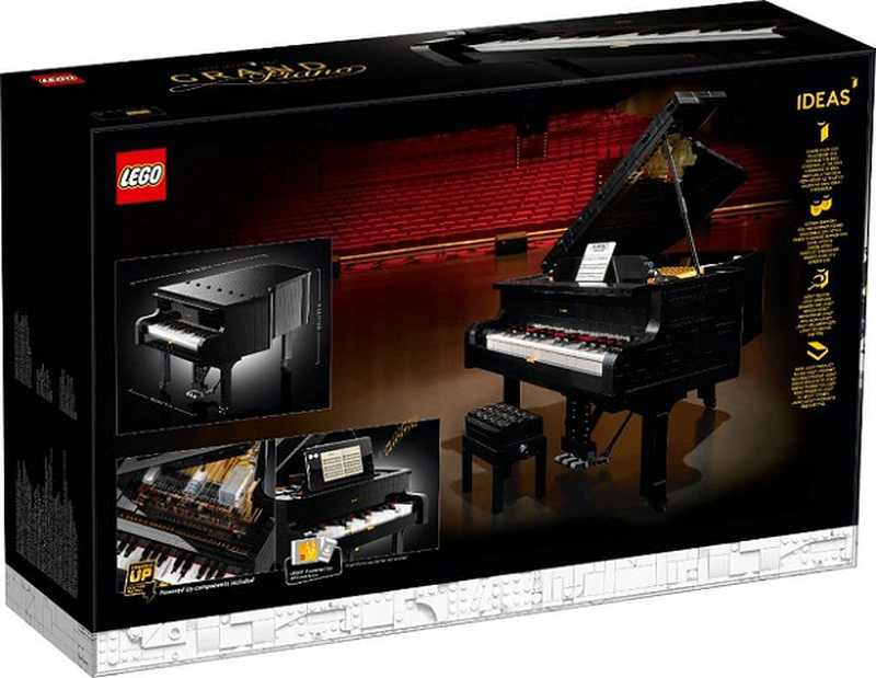 Lego ideas 21323 grand piano, for adults, , medium-null