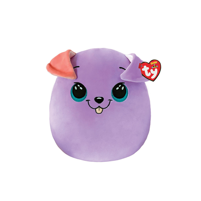 Ty squishy beanies bitsy dog purple 25cm, , medium