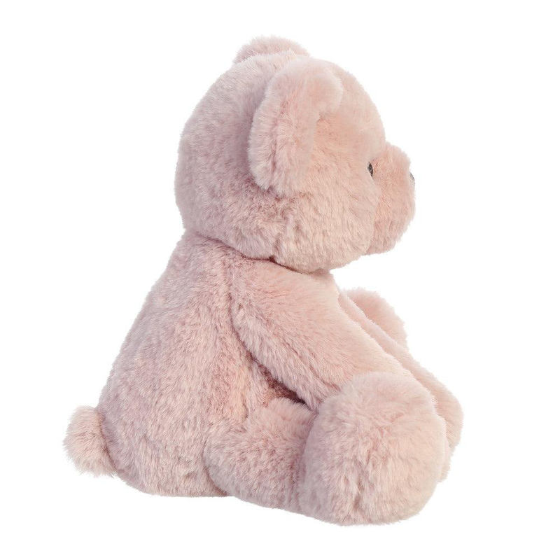 Aurora avery bear dusty pink 28cm soft toy, , medium-null