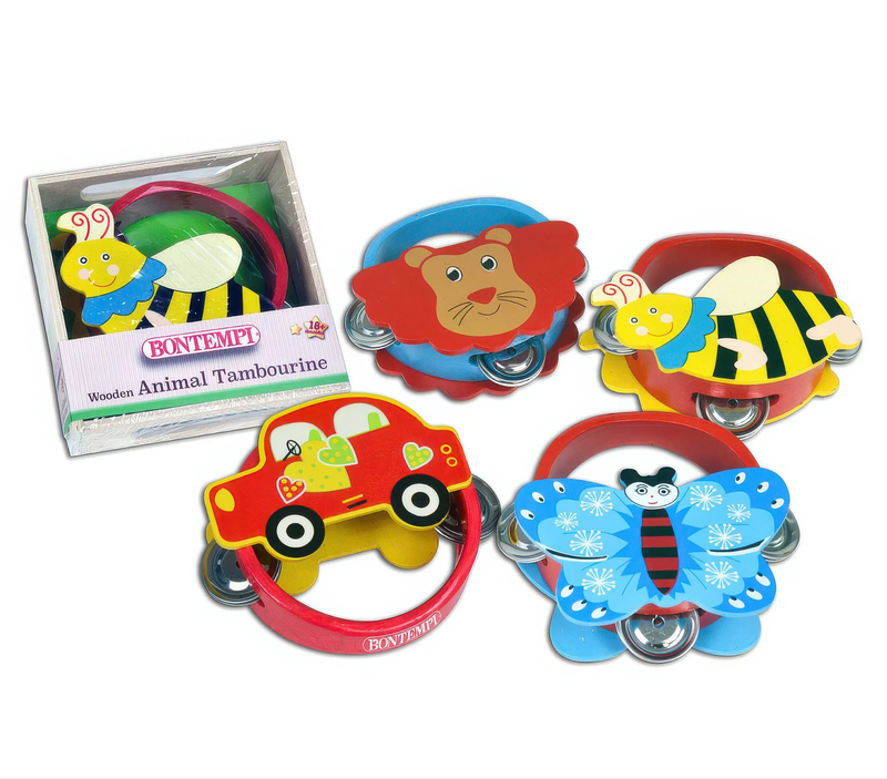 Product image: Bontempi wooden animal tambourine-null