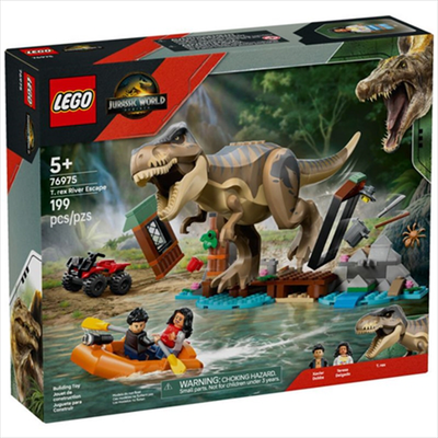 Lego 76975 jurassic word -  t-rex river escape, , medium