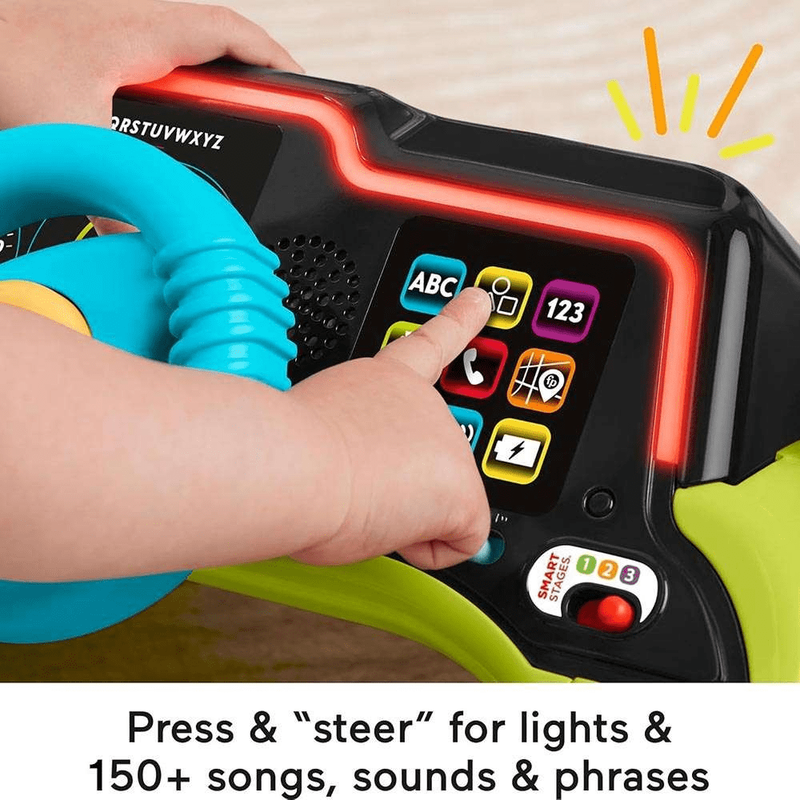 Fisher-price laugh &amp; learn smart stages - sit &amp; steer driver, , medium-null
