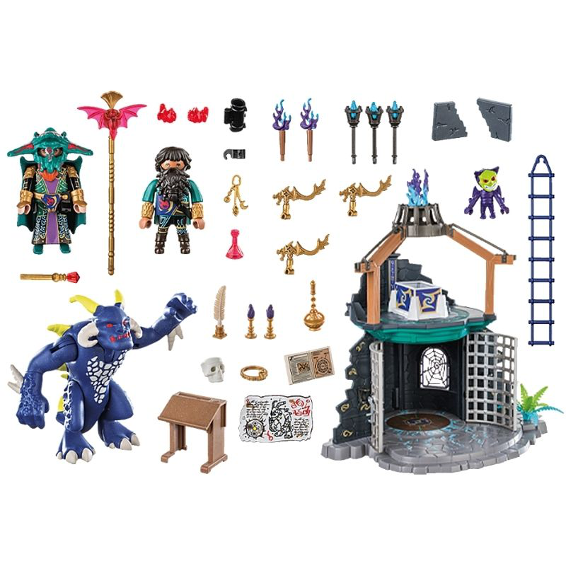 Playmobil 70746 novelmore - violet vale - demon lair, , medium-null