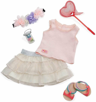 Our Generation a butterfly moment deluxe outfit bd30198z
