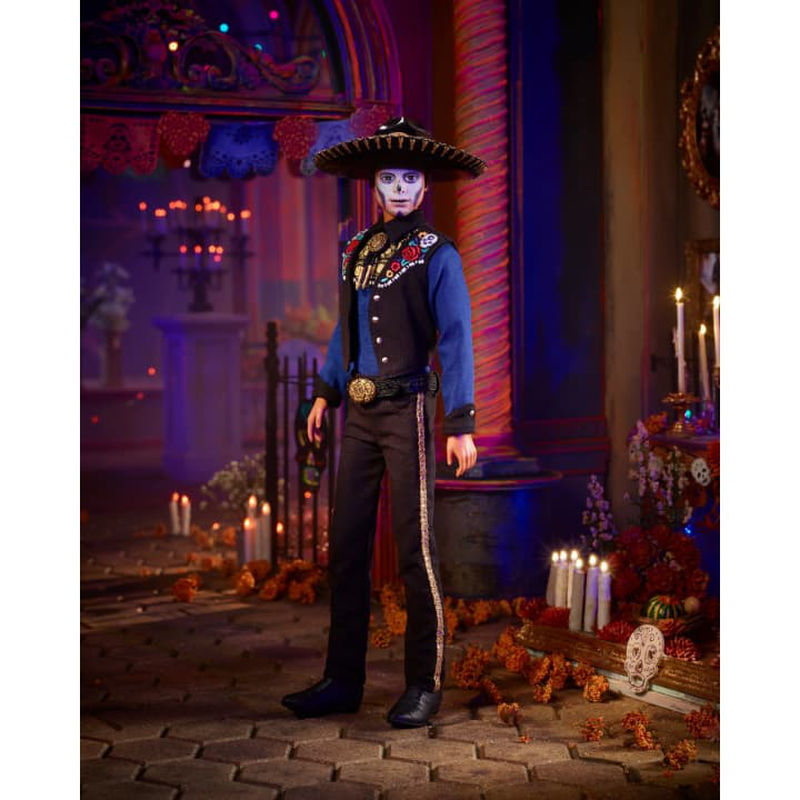 Barbie signature ken - dia de muertos hby10, , medium-null