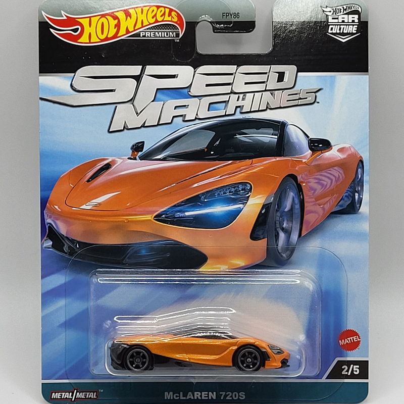 Hotwheels premium | real riders | speed machines | mclaren 720s, , medium-null