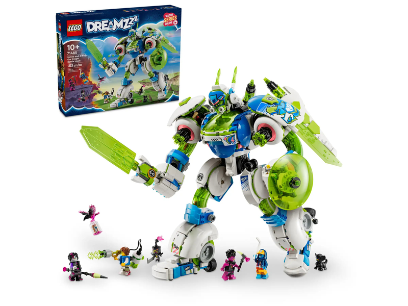 Lego dreamzzz 71485 mateo and z-blob the knight battle mech, , medium image number null