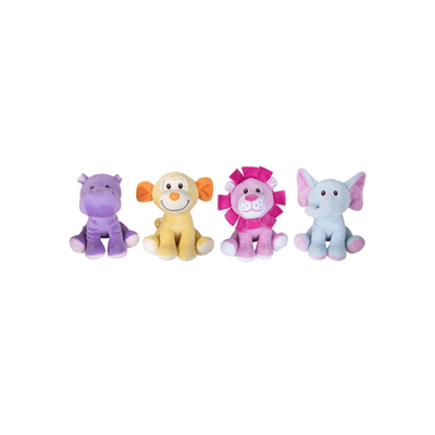 Jungle animals soft toys 15cm, , medium