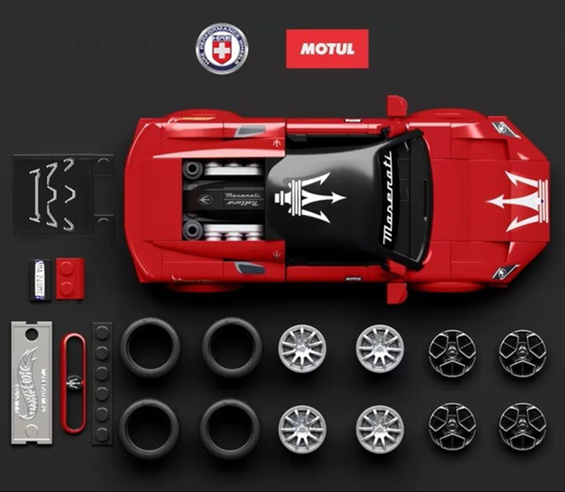 Hot wheels brick shop maserati mc20 250pcs 10y+ (jfr90), , medium-null