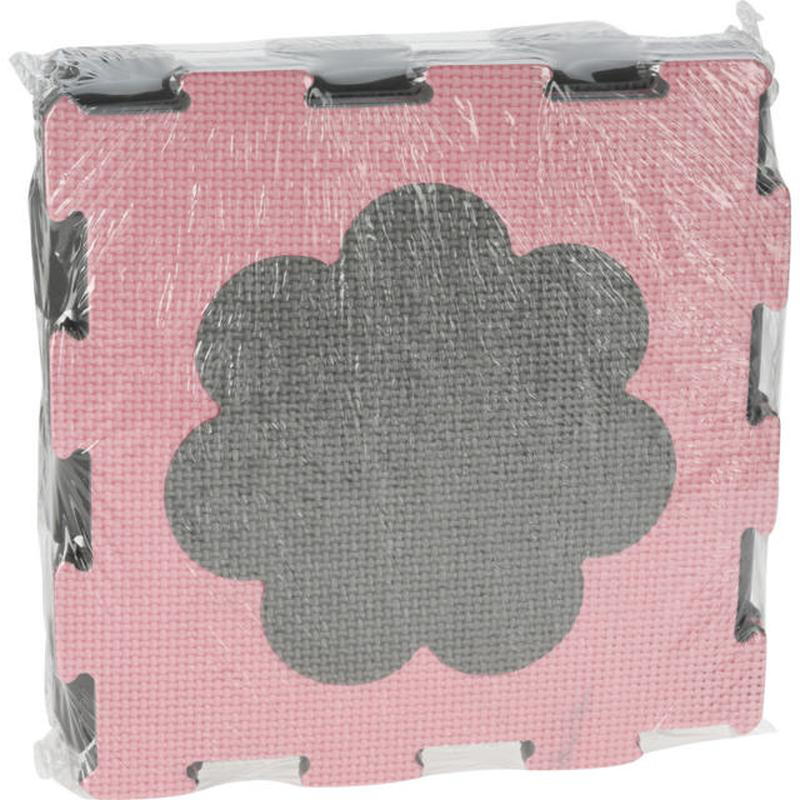 Eva groundmat puzzle 9pcs - assorted colors, , medium-null