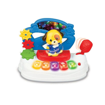 Winfun dancing pup, διαδραστικό πιανάκι με χορευτικό κουταβάκι & φώτα, , medium