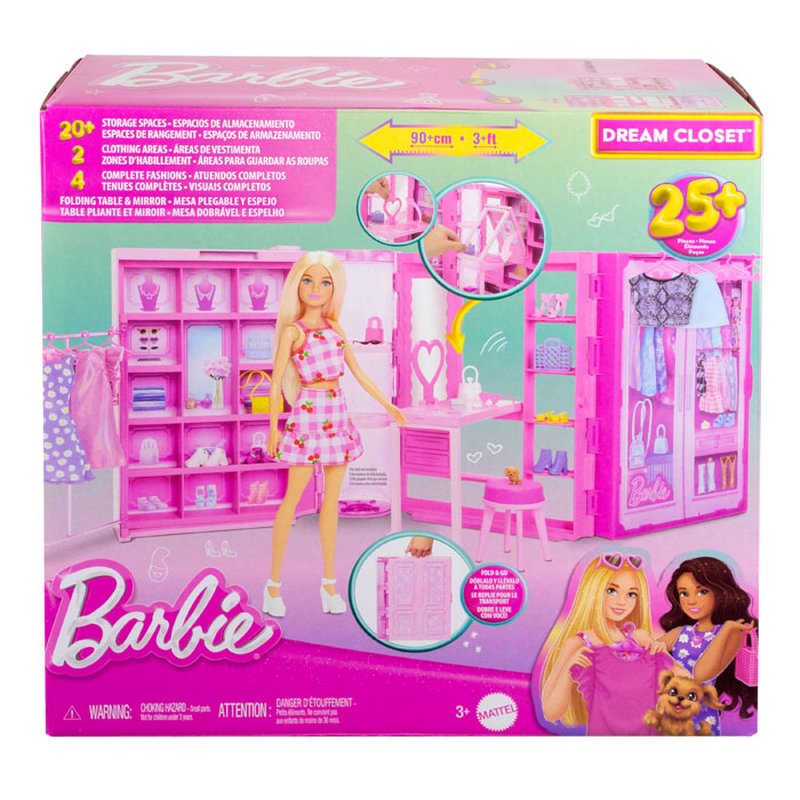 Barbie dream closet hxd59 3y+, , medium-null