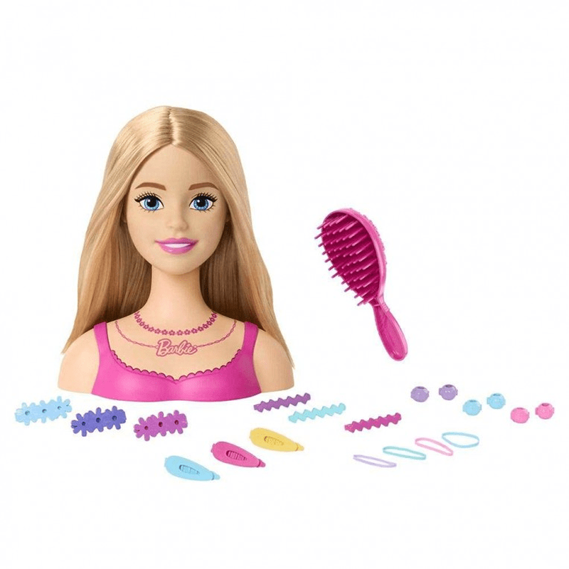 Barbie doll styling head hmd88, , medium-null