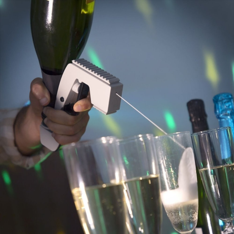 Innovagoods champagne & beer fizzllet gun – party-ready drink sprayer, , medium-null