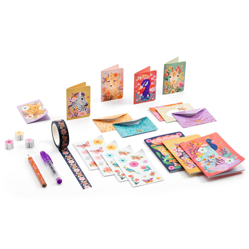 Djeco writing set mini kendra box, , medium image number null
