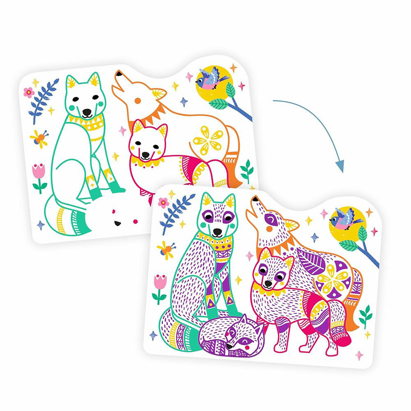 Product image: Forest families coloring, , medium-null