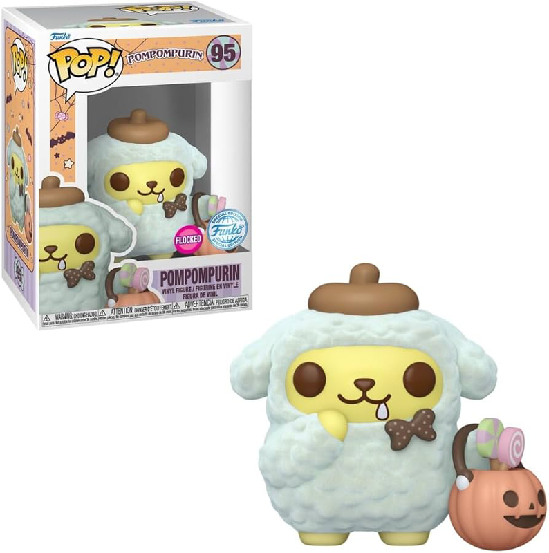 Product image: Pop funko! Sanrio: hello kitty pompompurin flocked special edition figure, , medium-null