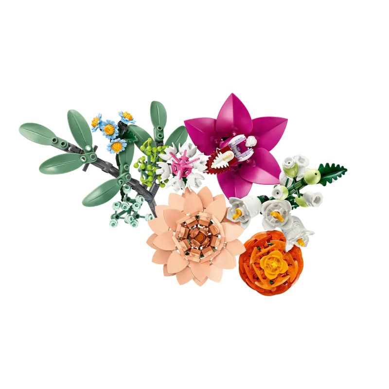 Lego botanicals pretty pink flower bouquet 10342 για ηλικίες 18+ 749τμχ, , medium-null