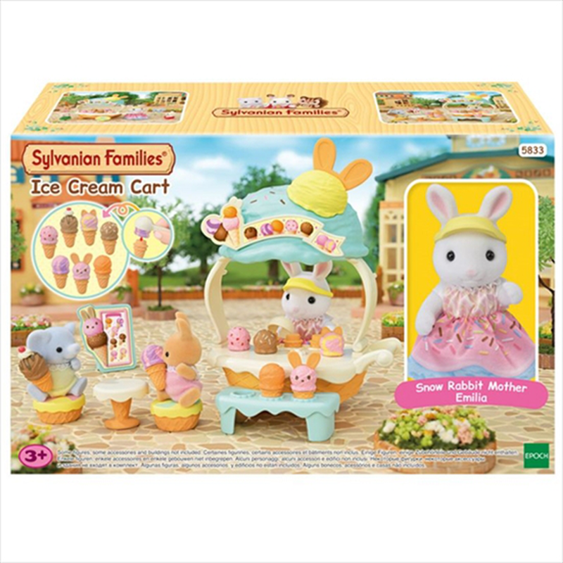 Sylvanian families -  ice cream cart 5833, , medium-null
