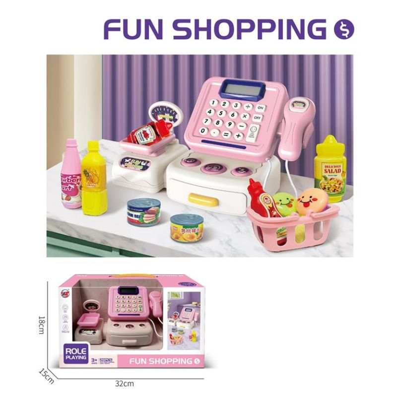 Product image: Light ic calculation function cash register with food, , medium-null