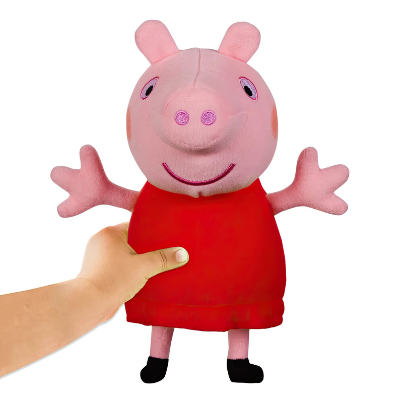 Product image: Peppa pig talking peppa soft toy, , medium-null