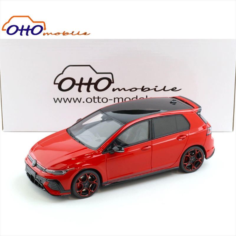 Ottomobile 1/18 volkswagen golf mk.8 gti 50th edition tornado red 2024, , medium-null